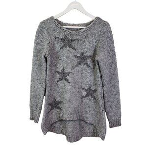 Anthropologie Elsamanda Wool & Alpaca Blend Star Print Sweater Size Large